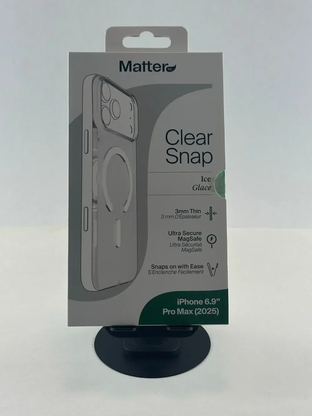Matter Clear Snap iPhone 17 Pro Max Ice Case NWT MSRP: $50.00